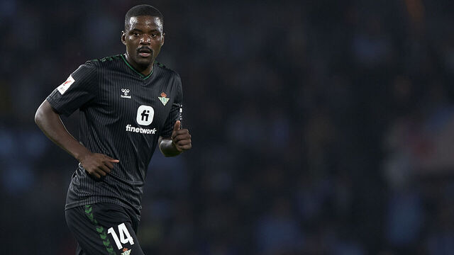 VIGO, SPAIN - JANUARY 03: William Carvalho of Real Betis Balompie looks on during the LaLiga EA Sports match between RC Celta de Vigo and Real Betis Balompie at Estadio Balaidos on January 03, 2024 in Vigo, Spain.