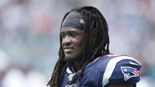 MIAMI, FLORIDA - SEPTEMBER 15: Dont'a Hightower #54 of the New England Patriots looks on against the Miami Dolphins at Hard Rock Stadium on September 15, 2019 in Miami, Florida.