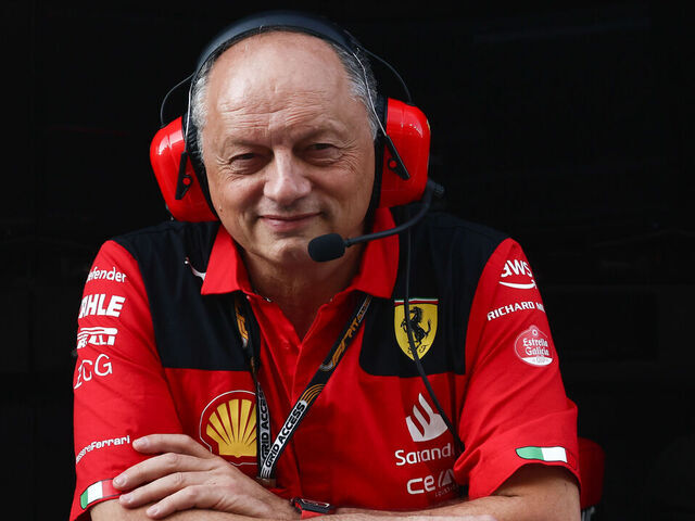 Frederic Vasseur ahead of the Formula 1 Abu Dhabi Grand Prix at Yas Marina Circuit in Abu Dhabi, United Arab Emirates on November 26, 2023.