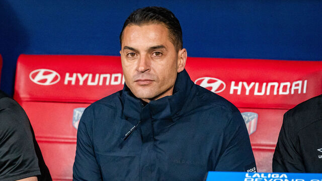 MADRID, SPAIN - 2024/01/31: Francisco Rodriguez, coach of Rayo Vallecano seen during the LALIGA EA SPORTS between Atletico Madrid and Rayo Vallecano at Metropolitano stadium. Final score; Atletico Madrid 2:1 Rayo Vallecano.