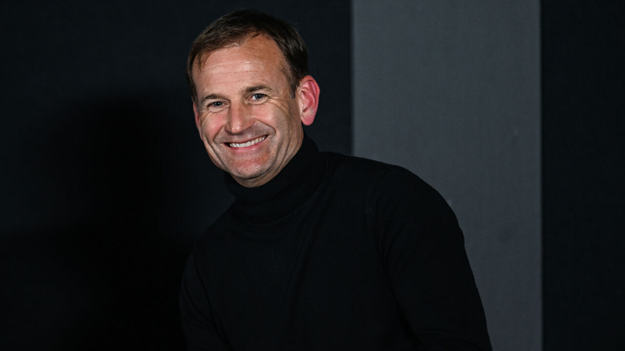 NEWCASTLE UPON TYNE, ENGLAND - NOVEMBER 22: Newcastle United's Sporting Director Dan Ashworth during the We Are United, Supporters event at St. James Park on November 22, 2023 in Newcastle upon Tyne, England.