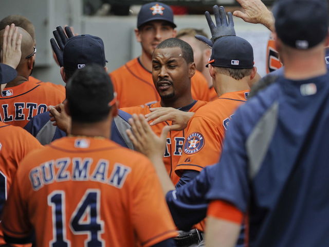 L.J. Hoes hit a homer for his mom last night - NBC Sports