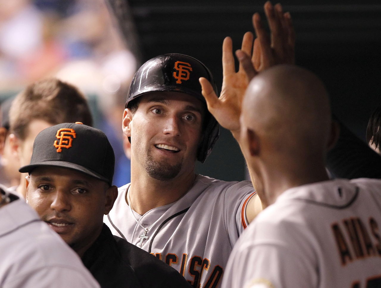 Jeff Francoeur escapes from locked bathroom through ceiling, after  teammates prank him on video again