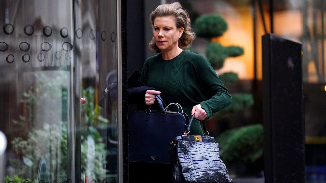 Newcastle United co-owner Amanda Staveley arrives for the Premier League shareholders meeting at a hotel in London. Picture date: Friday February 9, 2024.