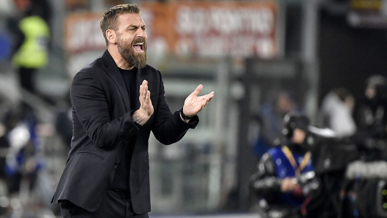 OLIMPICO STADIUM, ROME, ITALY - 2024/02/26: Daniele De Rossi coach of AS Roma during the Serie A football match between AS Roma and Torino FC. Roma won 3-2 over Torino.