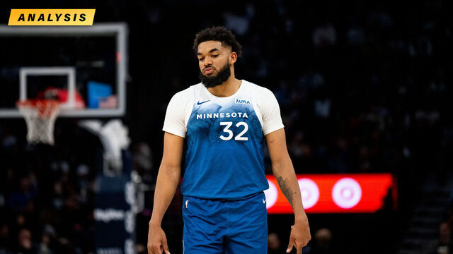 KAT's injury is cruel twist in one of season's best stories
