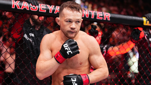 MIAMI, FLORIDA - MARCH 09: Petr Yan of Russia prepares to face Song Yadong of China in a bantamweight fight during the UFC 299 event at Kaseya Center on March 09, 2024 in Miami, Florida.