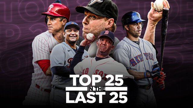 25-man roster: The players ranked 11-15 in the last 25 years