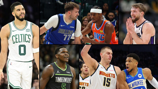 NBA MVP rankings: Final month sets up frantic finish