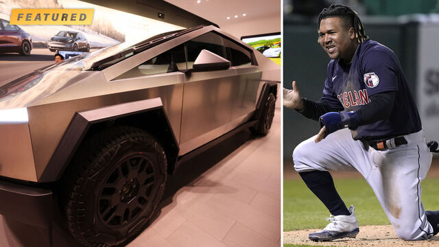 Spring training notebook: A Cybertruck arrives in the players' lot
