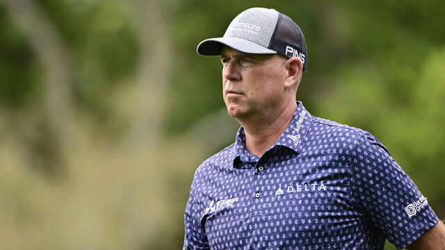 PALM HARBOR, FLORIDA - MARCH 22: Stewart Cink of the United States walks on the 14th hole during the second round of the Valspar Championship at Copperhead Course at Innisbrook Resort and Golf Club on March 22, 2024 in Palm Harbor, Florida.