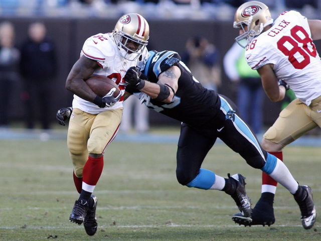 49ers' Kendall Hunter diagnosed with torn ACL