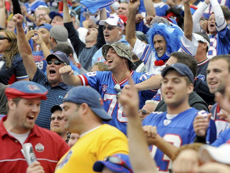 PHOTO Confident (or crazy) fan gets 'Bills '15 Super Bowl Champs