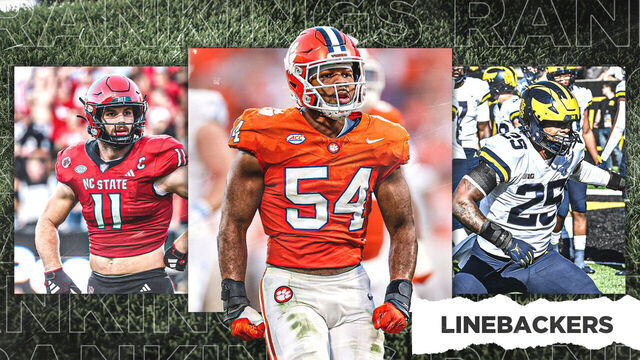 2024 NFL Draft prospect rankings: LBs