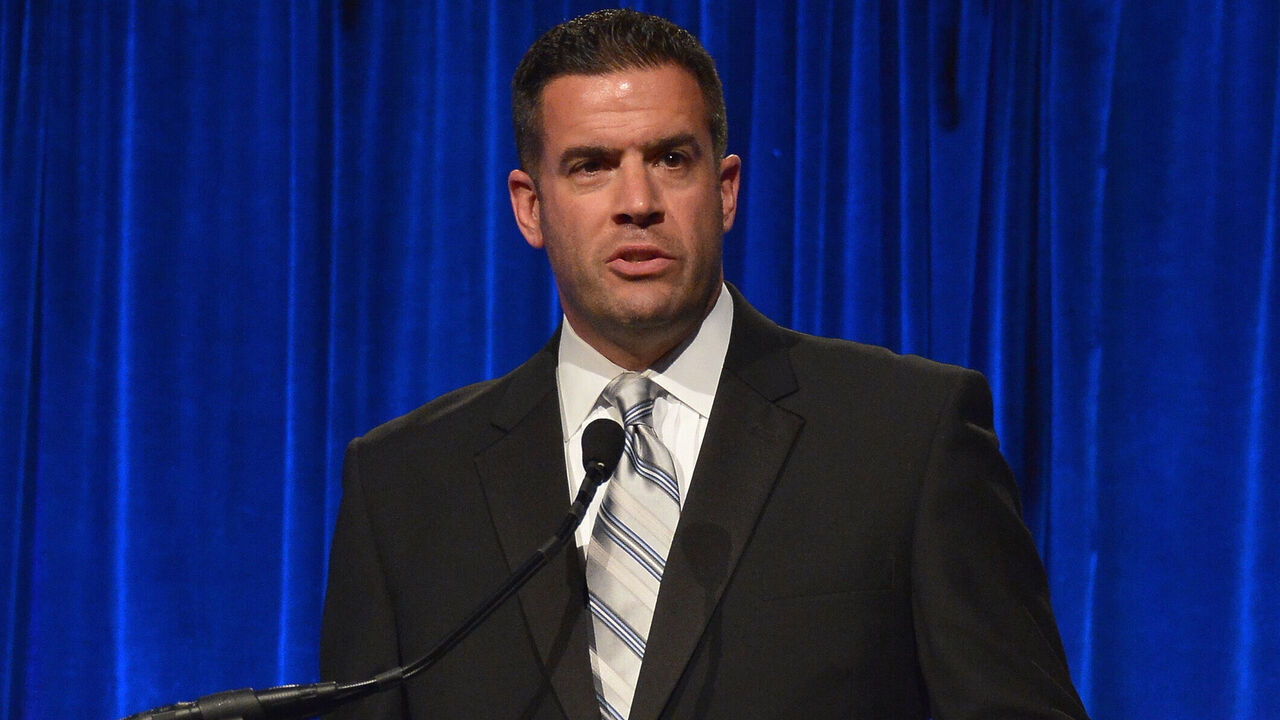 NEW YORK, NY - NOVEMBER 21: Tim Pernetti speaks onstage at the Christopher & Dana Reeve Foundation's A Magical Evening Gala at Cipriani, Wall Street on November 21, 2013 in New York City.