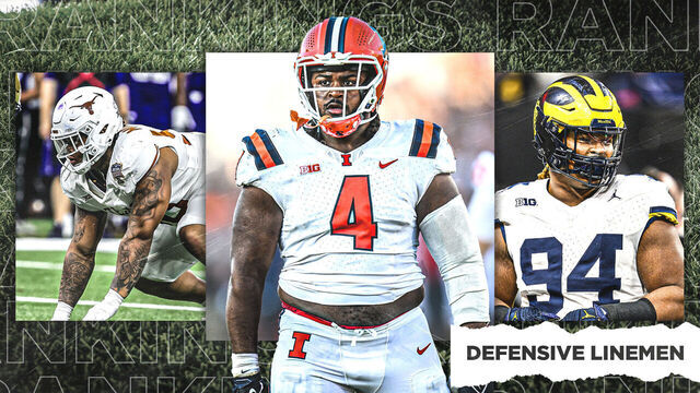 2024 NFL Draft prospect rankings: DL