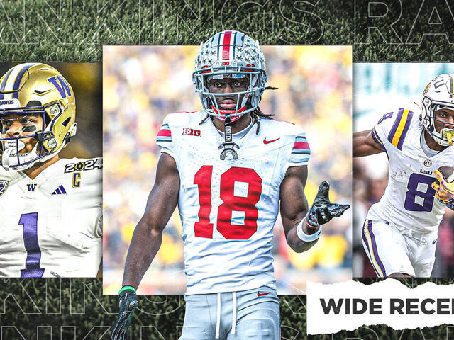 2024 NFL Draft prospect rankings: WRs