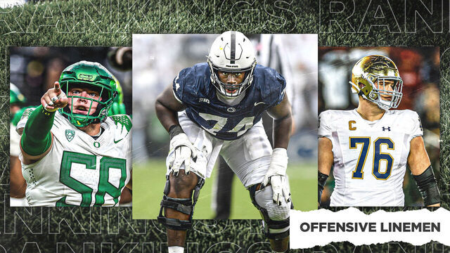 2024 NFL Draft prospect rankings: OL