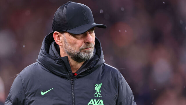 LIVERPOOL, ENGLAND - APRIL 4: Jurgen Klopp the head coach / manager of Liverpool during the Premier League match between Liverpool FC and Sheffield United at Anfield on April 4, 2024 in Liverpool, England.