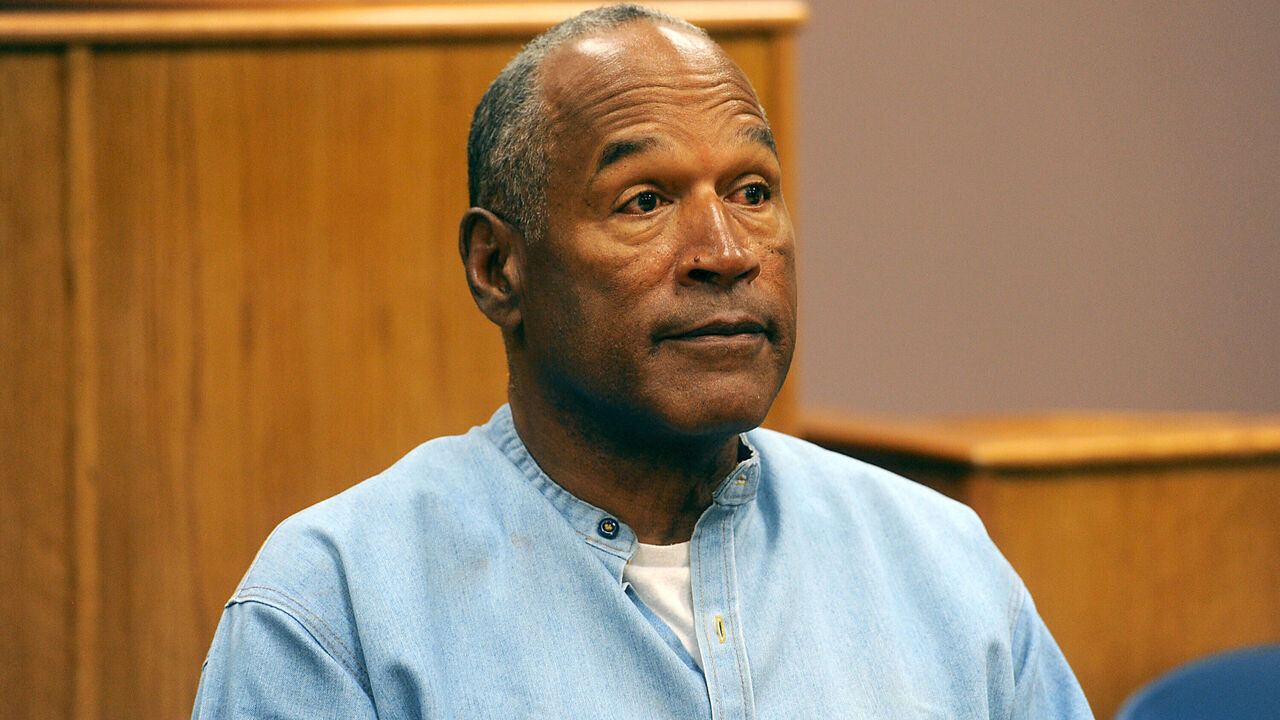 LOVELOCK, NV - JULY 20: O.J. Simpson attends his parole hearing at Lovelock Correctional Center July 20, 2017 in Lovelock, Nevada. Simpson is serving a nine to 33 year prison term for a 2007 armed robbery and kidnapping conviction.