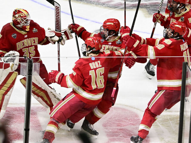 Official Denver Pioneers 2024 NCAA Men's Ice Hockey National