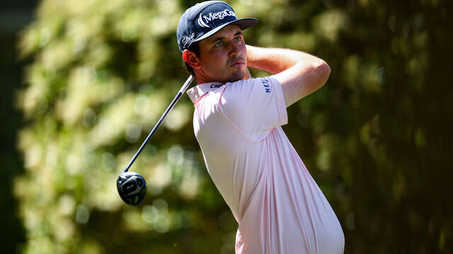 HILTON HEAD ISLAND, SOUTH CAROLINA - APRIL 18: J.T. Poston hits a tee shot on the sixth hole during the first round of the RBC Heritage at Harbour Town Golf Links on April 18, 2024 in Hilton Head Island, South Carolina.