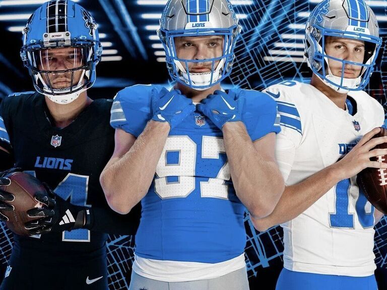 Lions Unveil New Uniforms, Including Black Alternate Jersey | TheScore.com