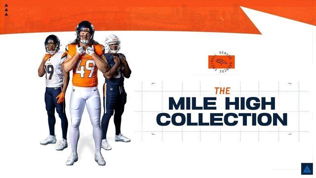 Broncos release new uniforms, including throwback jersey
