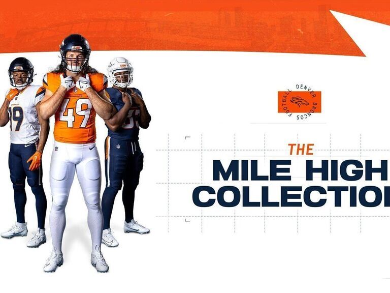 Broncos release new uniforms, including throwback jersey