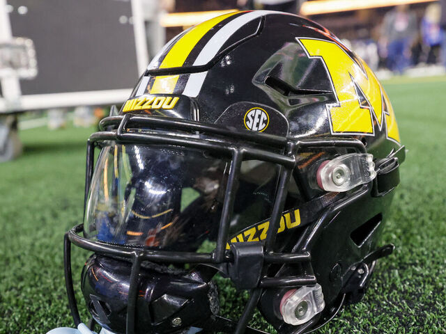 ARLINGTON, TX - DECEMBER 29: A Missouri Tigers helmet lays on the ground after the 88th Goodyear Cotton Bowl Classic between the Ohio State Buckeyes and the Missouri Tigers on December 29, 2023 at AT&T Stadium in Arlington, Texas.