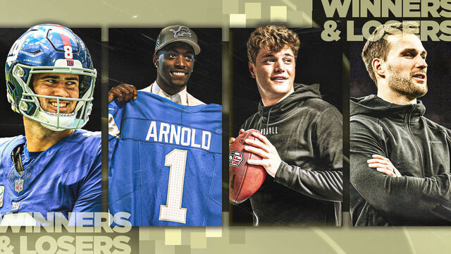 Winners and losers from Round 1 of 2024 NFL Draft