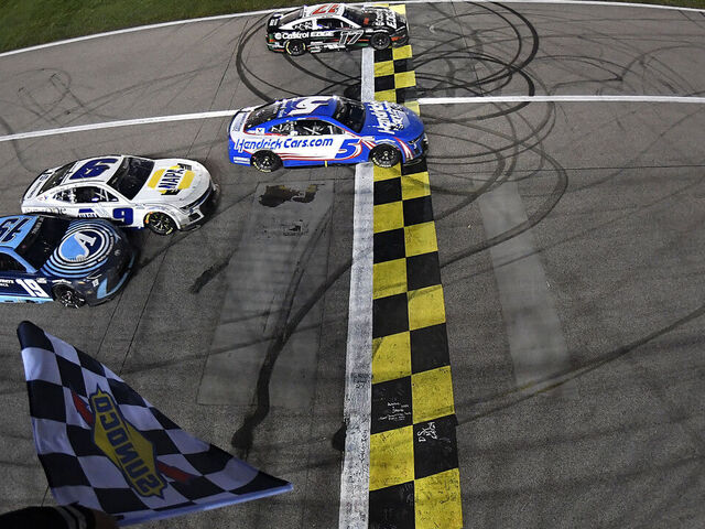Larson takes closest finish in NASCAR Cup Series history | theScore