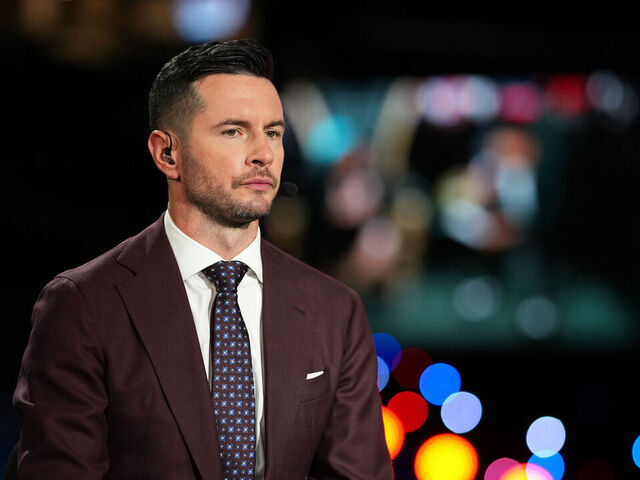 BROOKLYN, NY - JUNE 22: JJ Redick looks on during the 2023 NBA Draft on June 22, 2023 at Barclays Center in Brooklyn, New York. Mandatory Copyright Notice: Copyright 2023 NBAE