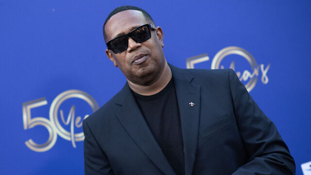 US rapper Master P, aka Percy Robert Miller Sr., attends City of Hope's 2023 Spirit of Life Gala at the Pacific Design Center in West Hollywood, California, October 18, 2023.