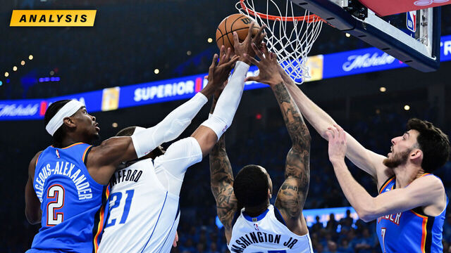 Thunder-Mavs has become a defensive slugfest