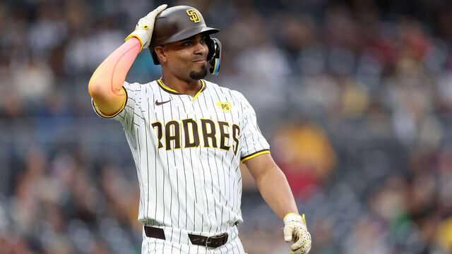 SAN DIEGO, CALIFORNIA - APRIL 30: Xander Bogaerts #2 of the San Diego Padres looks on after flying out during the first inning of a game against the Cincinnati Reds at Petco Park on April 30, 2024 in San Diego, California.