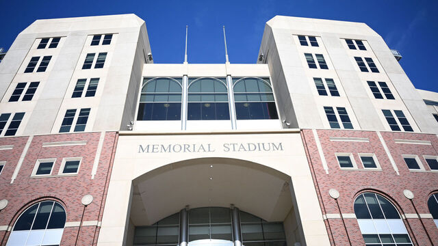 LINCOLN, NEBRASKA - APRIL 27: General view of the stadium before the Nebraska Spring Football Game at Memorial Stadium on April 27, 2024 in Lincoln, Nebraska.