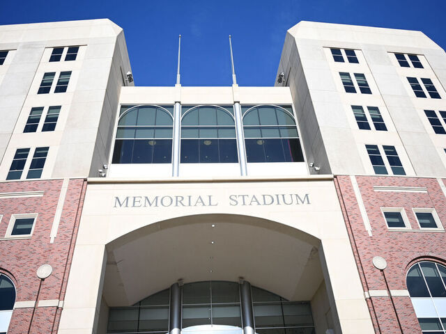 LINCOLN, NEBRASKA - APRIL 27: General view of the stadium before the Nebraska Spring Football Game at Memorial Stadium on April 27, 2024 in Lincoln, Nebraska.