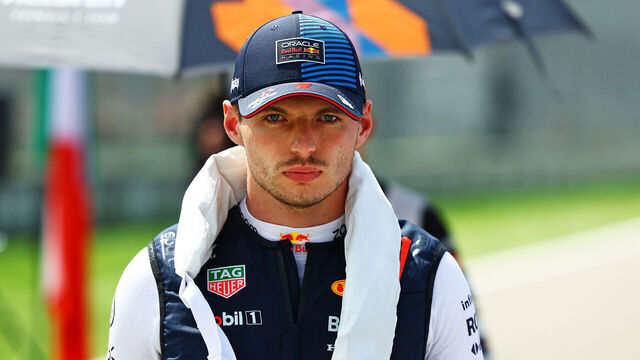 IMOLA, ITALY - MAY 19: Max Verstappen of the Netherlands and Oracle Red Bull Racing prepares to drive on the grid prior to the F1 Grand Prix of Emilia-Romagna at Autodromo Enzo e Dino Ferrari Circuit on May 19, 2024 in Imola, Italy.