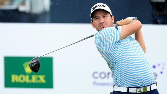LOUISVILLE, KENTUCKY - MAY 17: Alejandro Tosti of Argentina plays his tee shot on the first hole during the second round of the 2024 PGA Championship at Valhalla Golf Club on May 17, 2024 in Louisville, Kentucky.