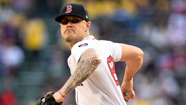 BOSTON, MASSACHUSETTS - MAY 15: Tanner Houck #89 of the Boston Red Sox pitches against the Tampa Bay Rays during the first inning at Fenway Park on May 15, 2024 in Boston, Massachusetts.