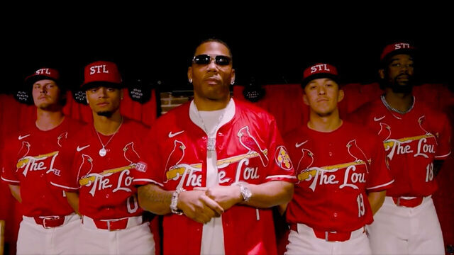 Nelly helps Cardinals honor 'The Lou' with red City Connect uniforms