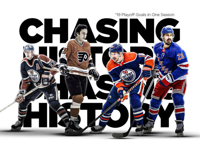 The elusive playoff goals record is under threat again