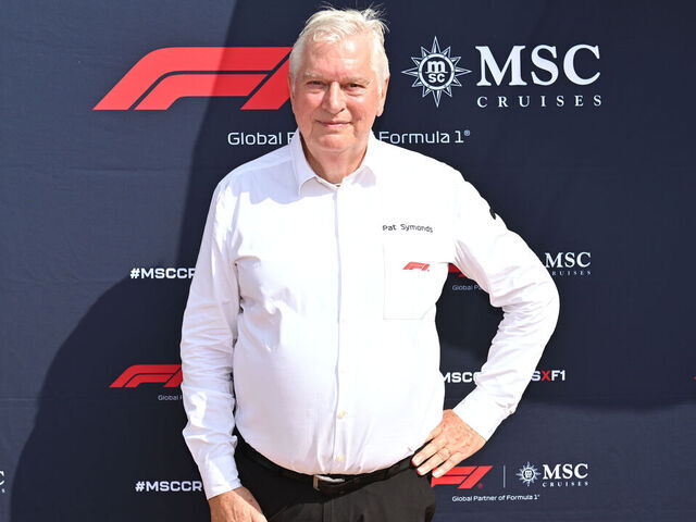 ABU DHABI, UNITED ARAB EMIRATES - NOVEMBER 25: Pat Symonds following a Q&A at the Atmosphere Pool as Global partner of Formula 1®, MSC Cruises, hosts fans on MSC Virtuosa, the glamourous and modern cruise ship hotel throughout the race weekend in Abu Dhabi (FORMULA 1® ETIHAD AIRWAYS ABU DHABI GRAND PRIX™ 2023), providing guests with a fully integrated Grand Prix™ experience that extends the thrills of the track to the ship on November 25, 2023 in Abu Dhabi, United Arab Emirates.
