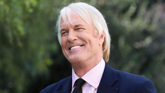 UNIVERSAL CITY, CALIFORNIA - MARCH 06: TV Personality John Tesh visits Hallmark Channel's "Home & Family" at Universal Studios Hollywood on March 06, 2020 in Universal City, California.