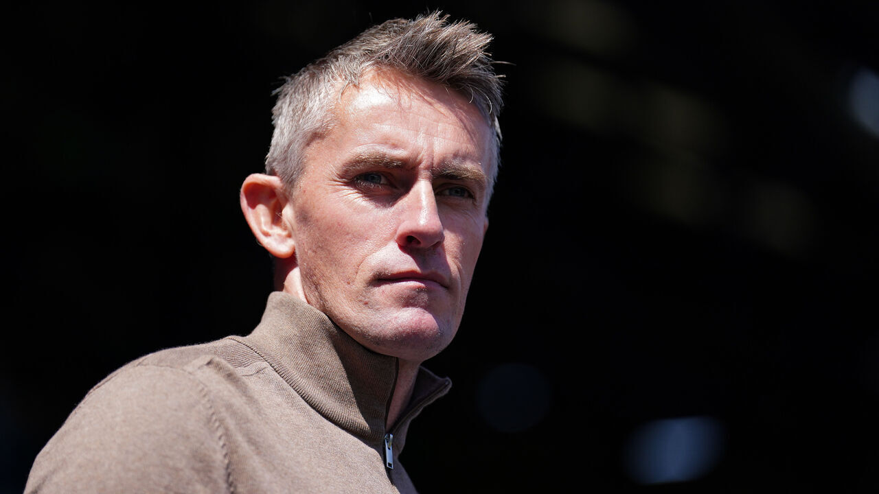 Ipswich Town manager Kieran McKenna during the Sky Bet Championship match at Portman Road, Ipswich. Picture date: Saturday May 4, 2024.