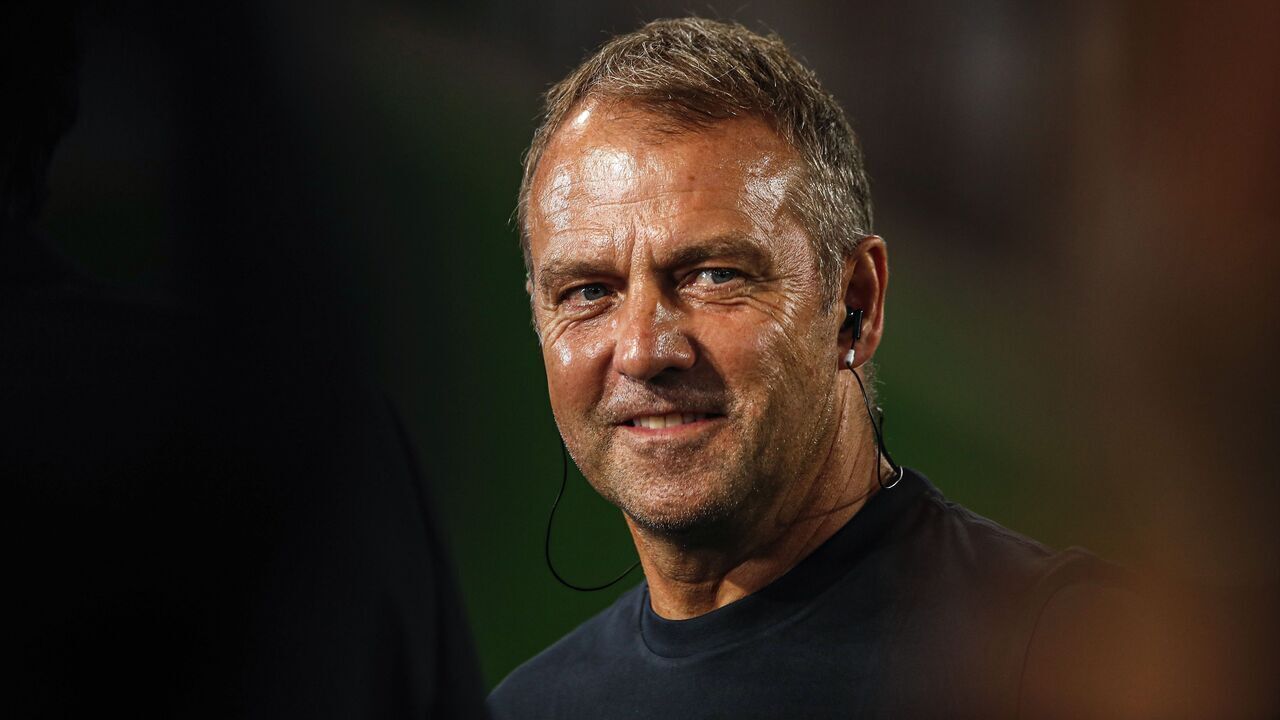 WOLFSBURG - Germany coach Hansi Flick during the friendly International match between Germany and Japan at the Volkswagen Arena on September 9, 2023 in Wolfsburg, Germany. ANP | Hollandse Hoogte | BART STOUTJESDIJK