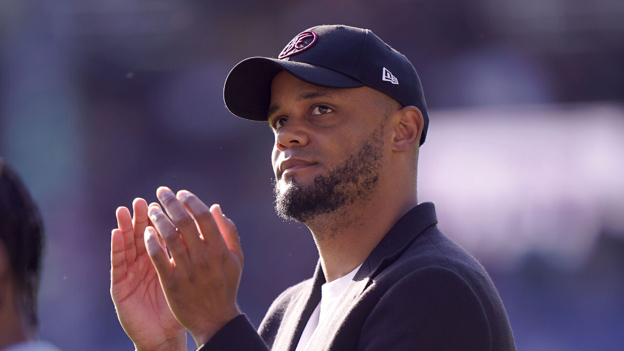 Burnley manager Vincent Kompany after the Premier League match at Turf Moor, Burnley. Picture date: Sunday May 19, 2024.