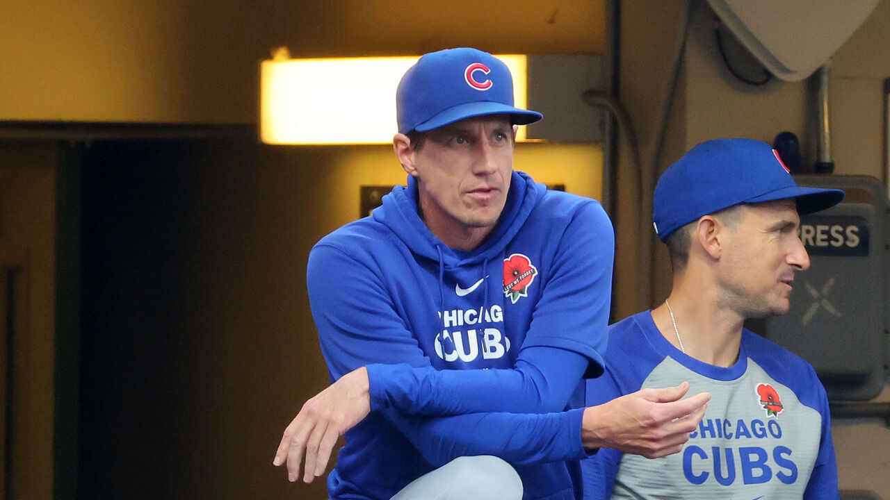 MILWAUKEE, WISCONSIN - MAY 27: Manager Craig Counsell #30 of the Chicago Cubs watches action during the sixth inning against the Milwaukee Brewers at American Family Field on May 27, 2024 in Milwaukee, Wisconsin.