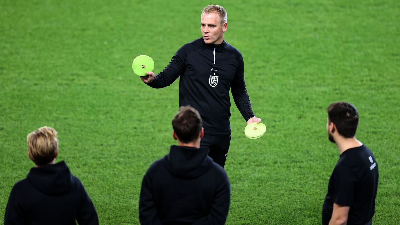 ISTANBUL, TURKIYE - SEPTEMBER 20: Players of Nordsjaelland atted a training session at Ulker Stadium, led by the head coach Johannes Hoff Thorup, ahead of the UEFA Europa Conference League Group H match between Fenerbahce and Nordsjaelland in Istanbul, Turkiye on September 20, 2023.